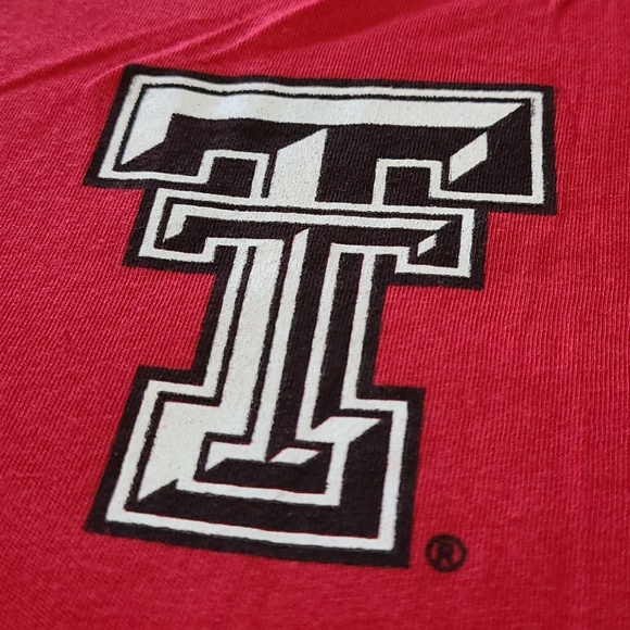 NEW Texas Tech Racerback Tank Top Spaghetti Strap Soft Graphic Logo women's Medm - Picture 6 of 9